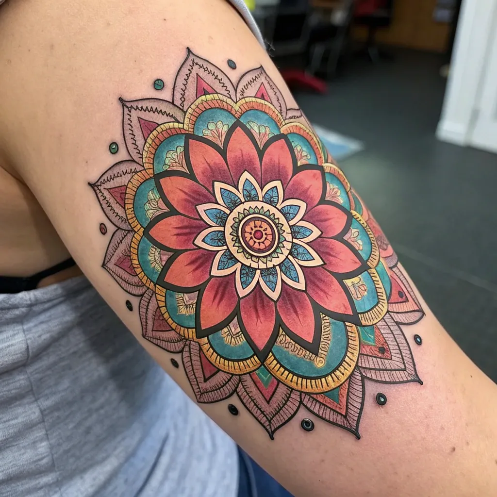 Mandala tattoo design